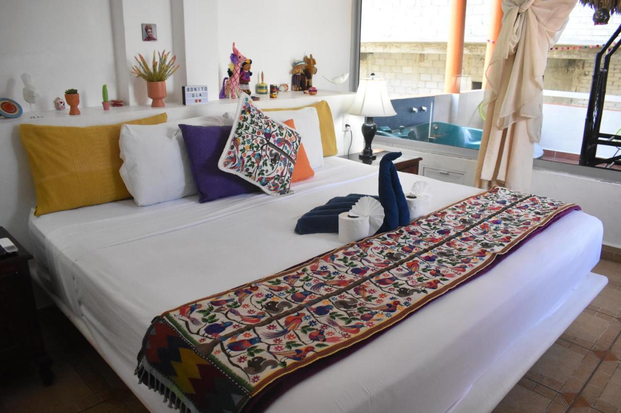 Ximajo Casa Piedra Hotel Brisas de Zicatela Eksteriør billede