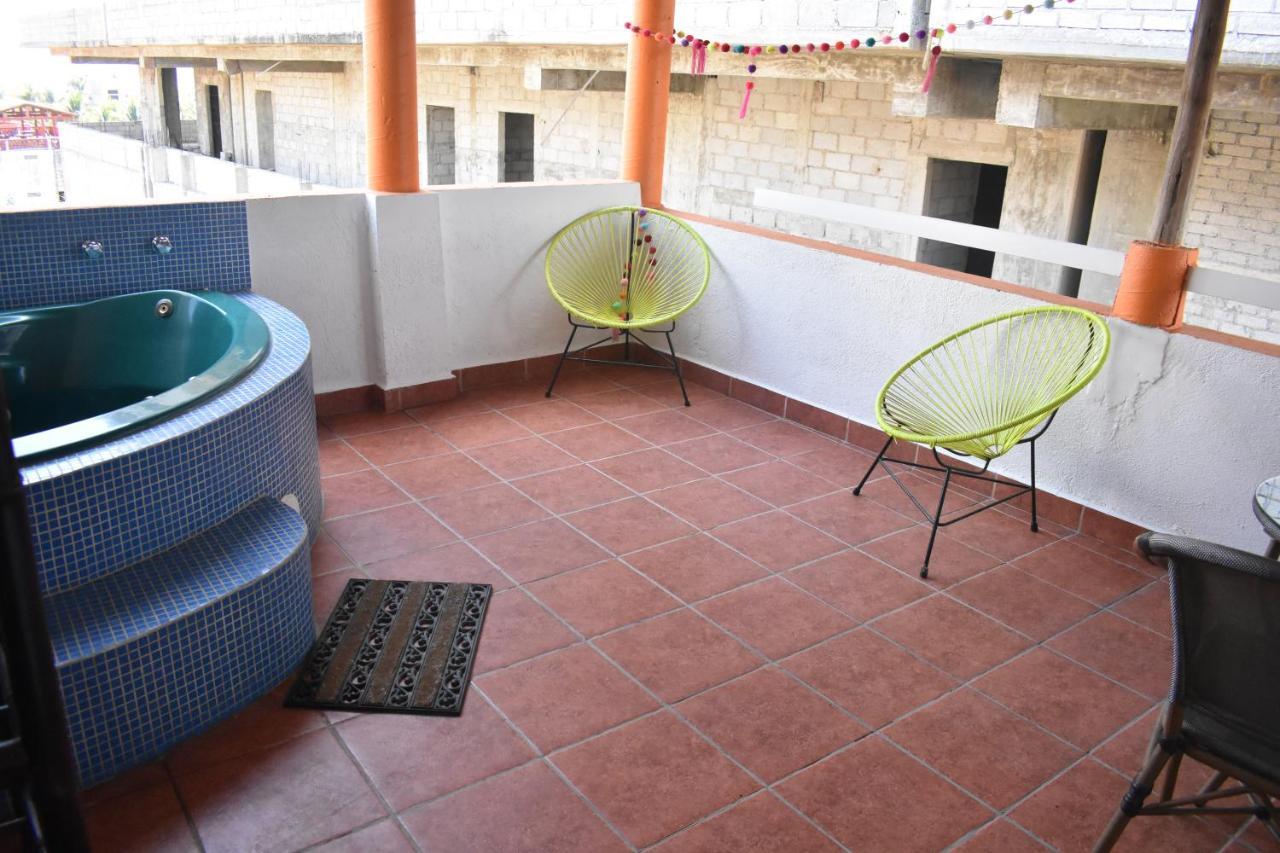 Ximajo Casa Piedra Hotel Brisas de Zicatela Eksteriør billede
