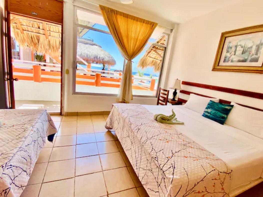 Ximajo Casa Piedra Hotel Brisas de Zicatela Eksteriør billede
