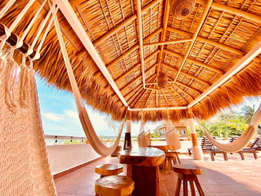 Ximajo Casa Piedra Hotel Brisas de Zicatela Eksteriør billede