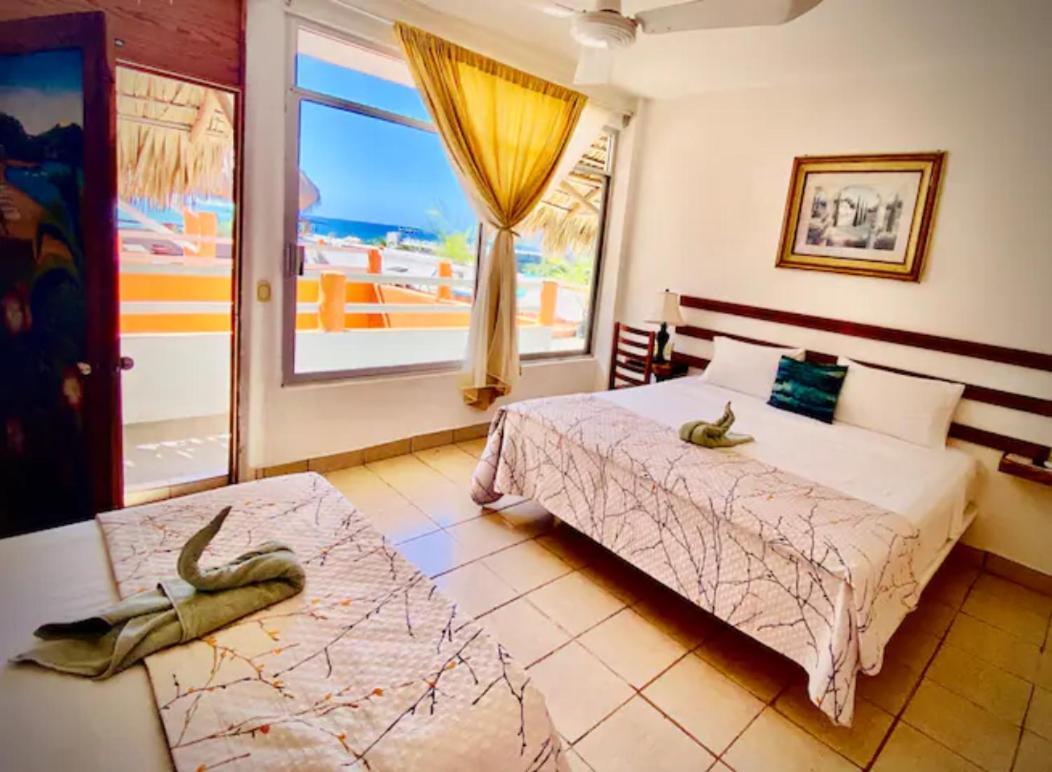 Ximajo Casa Piedra Hotel Brisas de Zicatela Eksteriør billede